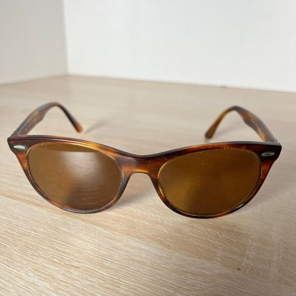 Ray-Ban RB2185 954/33 Wayfarer II Sunglasses Tortoise Shell FRAME ONLY 55-18-145 - Picture 2 of 12